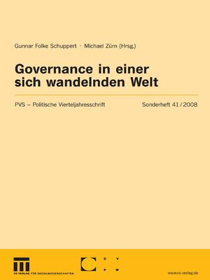 cover image of Governance in einer sich wandelnden Welt